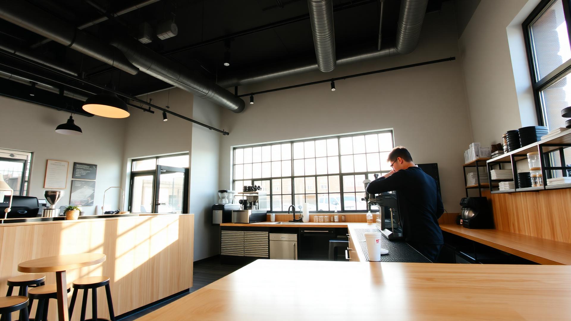 Northbeam Coffee Roasters — One-Page Site preview
